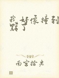 我好像撞到你的点了