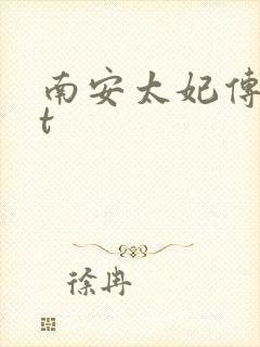 南安太妃传txt