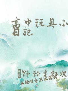 高中玩具小诗的日记