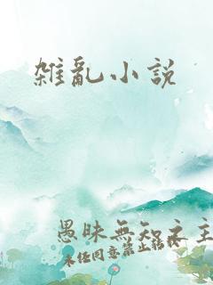 杂乱小说