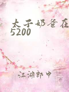 太子奶爸在花都5200