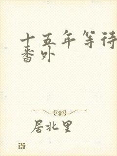 十五年等待候鸟番外