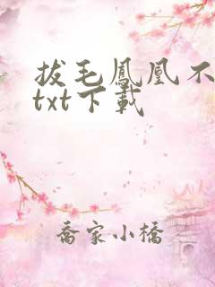拔毛凤凰不如鸡txt下载