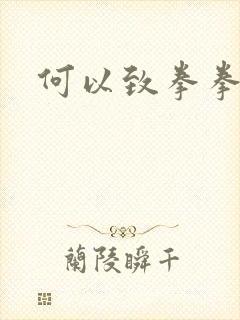 何以致拳拳番外