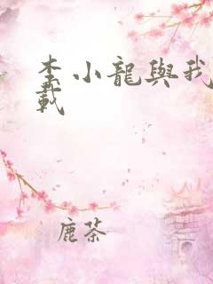 李小龙与我 下载