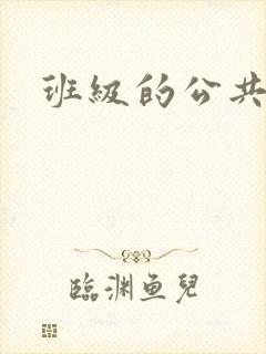 班级的公共玩具