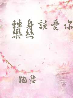 转身说爱你 白乐丝