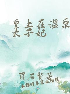 皇上在温泉要了太子妃