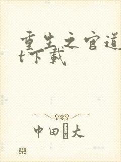 重生之官道txt下载