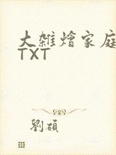 大杂烩家庭小说TXT
