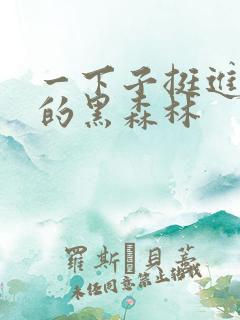 一下子挺进浓密的黑森林