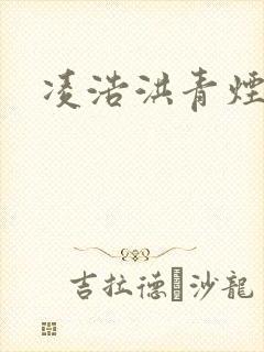 凌浩洪青烟小说