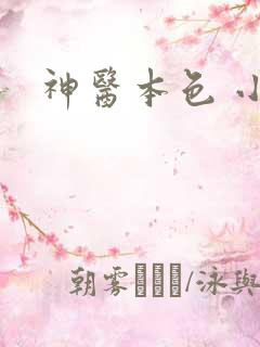 神医本色 小说