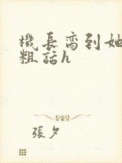 机长脔到她哭h粗话h