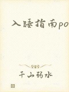 入睡指南po