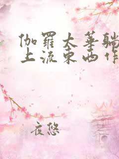 伽罗太华躺在床上流东西作业