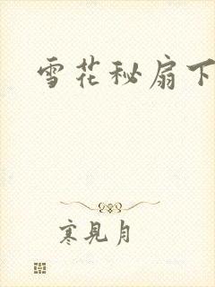 雪花秘扇下载