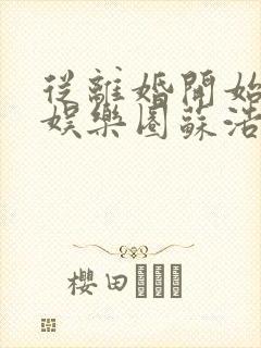 从离婚开始轰炸娱乐圈苏浩