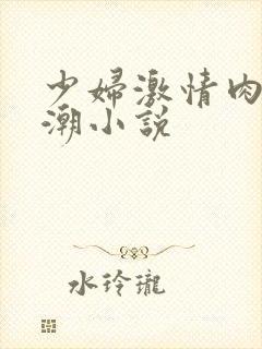 少妇激情肉欲高潮小说