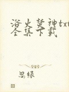 浴火焚神txt全集下载