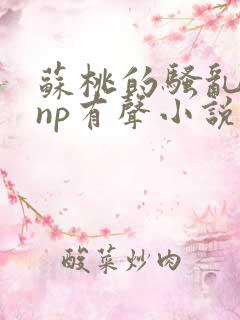 苏桃的骚乱文肉np有声小说