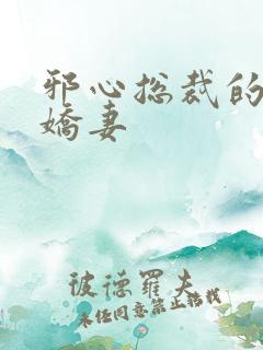 邪心总裁的纯情娇妻