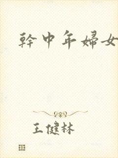 干中年妇女小说