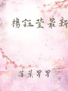 杨钰莹最新小说