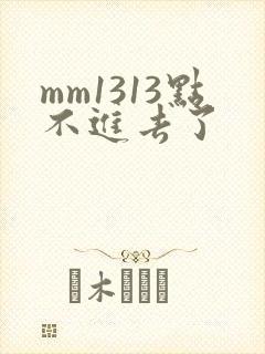 mm1313点不进去了