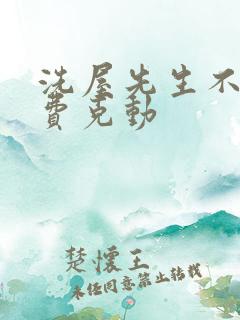 洗屋先生不打马费克动