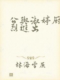 公与淑婷厨房猛烈进出