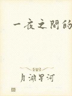 一夜之间的天才