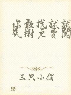 你敢找试试BY几树免费阅读