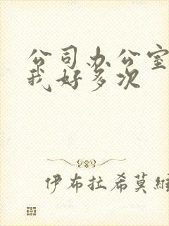 公司办公室c了我好多次