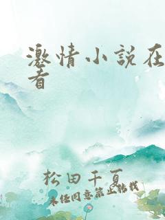 激情小说在线观看