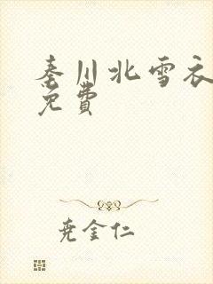 秦川北雪衣小说免费