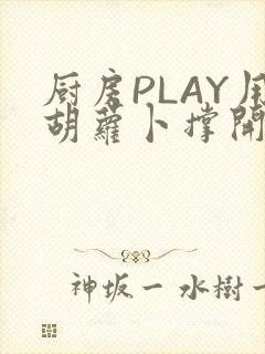 厨房PLAY用胡萝卜撑开男男