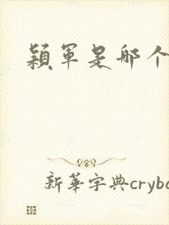 颖军是哪个军阀