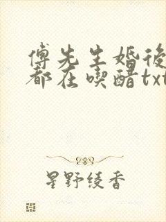 傅先生婚后每天都在吃醋txt