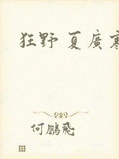 狂野 夏广寒