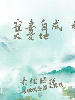 宠妻自成  婚天爱地