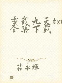灵武九天txt全集下载