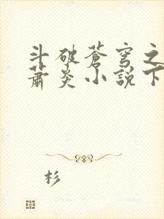 斗破苍穹之重生萧炎小说下载