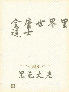 金庸世界里的小道士