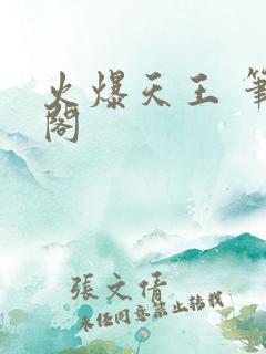 火爆天王 笔趣阁