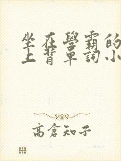 坐在学霸的棍子上背单词小说