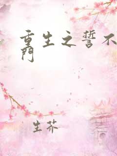 重生之誓不嫁豪门