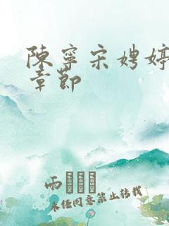 陈宁宋娉婷最新章节