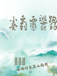 小东西逃跑是要受到惩罚的