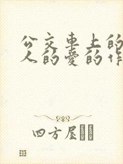 公交车上的陌生人的爱的作文